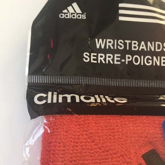 Adidas Climalite Adult Unisex Wristbands - Picture 2 of 4